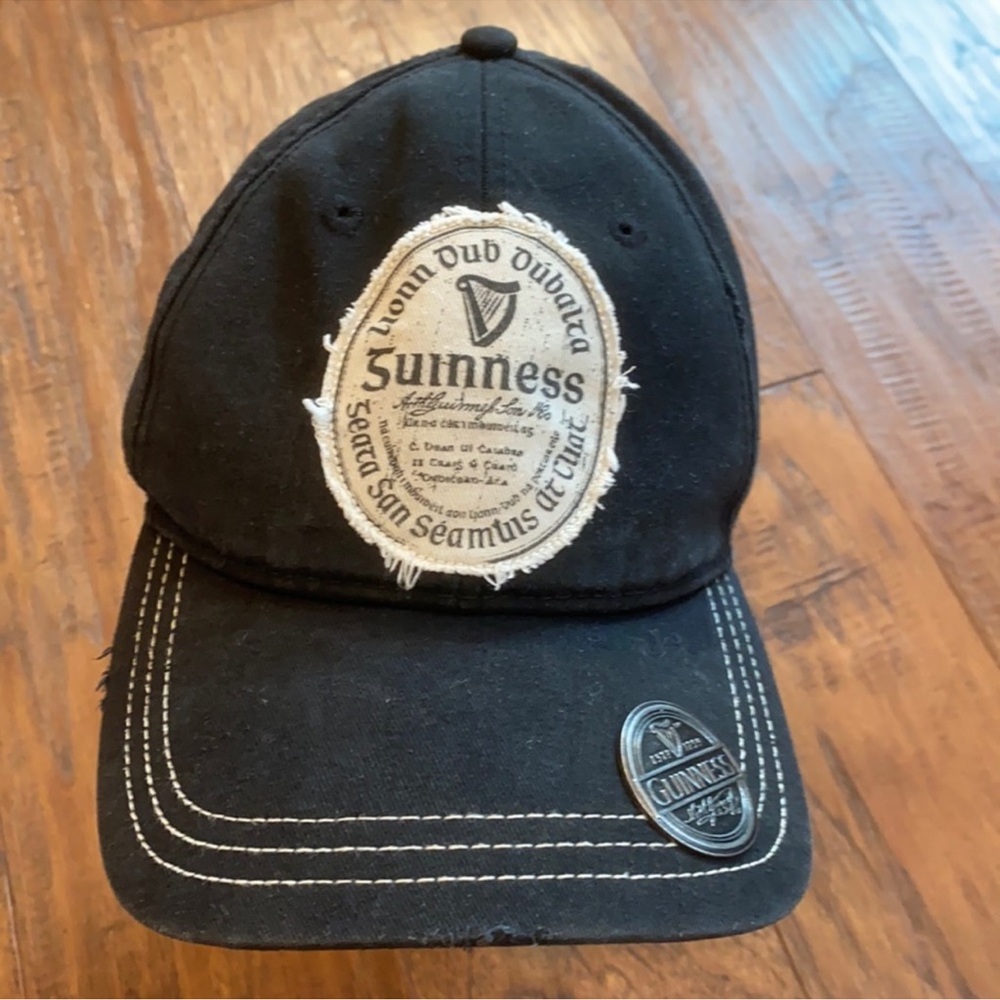Guinness Black and White Logo Hat